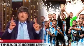Jaime Bayly dedica particular mensaje a jugadores de la Selección Argentina: "Capitalistas"
