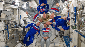 ¿Cuándo celebran Año Nuevo los astronautas de la Estación Espacial Internacional?