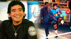 El día que Pelé cumplió el sueño de Maradona: dieron toques de cabeza en la TV