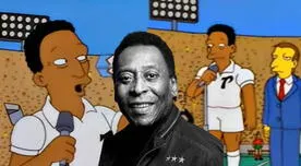 Pelé y la icónica aparición animada que tuvo en un episodio de 'Los Simpson'
