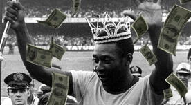 ¿Cuál fue el sueldo más alto de Pelé y en qué equipo lo percibió?