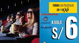 Cine 6 soles hoy: cuáles son las películas que se pueden ver este lunes en Perú