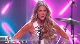 Alessia Rovegno se presentó en la final y buscará ganar el Miss Universo