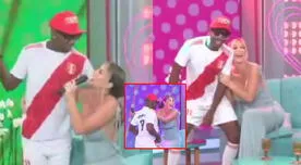 Sheyla Rojas baila 'hasta abajo' con doble de Advíncula: "Te he extrañado" - VIDEO