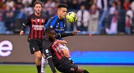 Inter vs. Milan: resultado, goles y resumen de la Supercopa de Italia