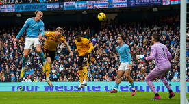 Con hat-trick de Haaland, Manchester City goleó 3-0 al Wolves en la Premier League