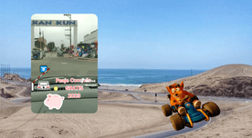 El atajo a lo 'Crash Team Racing' para no pagar peaje y disfrutar un día de playa en el sur