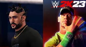 Bad Bunny y John Cena son los protagonistas del nuevo videojuego de WWE 2k23