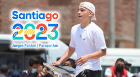 Juegos Panamericanos Santiago 2023 cae rendido ante el skater peruano Angelo Caro