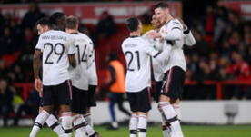 Manchester United goleó 3-0 al Nottingham Forest por la ida de la semifinal de la Carabao Cup