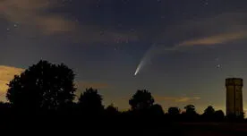 El cometa verde en Perú: captan primera foto del cometa que visita la Tierra cada 50 mil años