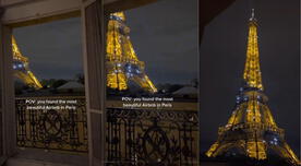 El Airbnb a pocos metros de la Torre Eiffel que tiene al monumento como paisaje - VIDEO
