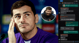 Iker Casillas no sabe leer la hora: Piqué lo confirma al publicar íntima conversación