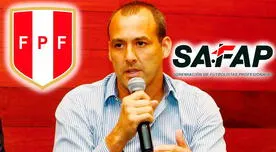 Roberto Silva, presidente de SAFAP, explotó contra la FPF: "Es la muerte del fútbol peruano"
