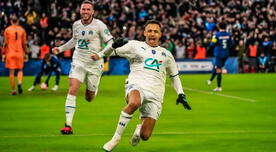 Marsella venció 2-1 a PSG en los octavos de final de la Copa de Francia