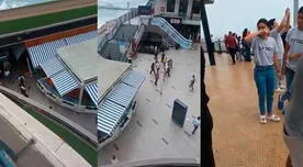 Larcomar: usuarios son desalojados del centro comercial por una posible fuga de gas - VIDEO