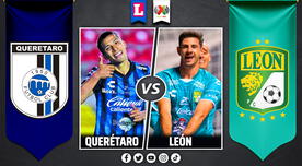 Querétaro vs. León EN VIVO: hora y canal de TV para ver partido por la Liga MX