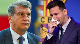 Presidente del Barcelona respondió tajantemente a Lionel Messi y su hermano Matías