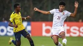 Ecuador y Venezuela empataron 1-1 en el hexagonal final del Sudamericano Sub 20