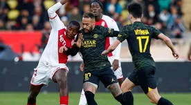 Con Neymar, PSG no pudo ante Mónaco y cayó por 3-1 en duelo por la Ligue 1