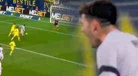 Pedri marcó el 1-0 para Barcelona contra Villarreal tras pared con Lewandowski