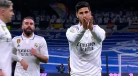 ¡Explota el Bernabéu! Marco Asensio y el gol de antología para el 1-0 de Real Madrid ante Elche