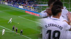¡Celebran los merengues! Karim Benzema marcó el 2-0 para Real Madrid ante Elche de penal