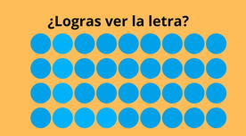 Acertijo para EXPERTOS: encuentra la letra escondida en 5 segundos y conságrate CRACK