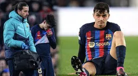 Alarma en Barcelona: Pedri salió lesionado en partido contra Manchester United