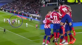 José María Giménez dio el golpe tras poner el 1-0 de Atlético de Madrid sobre Real Madrid