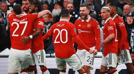 Manchester United se coronó campeón de la Carabao Cup tras vencer 2-0 a Newcastle