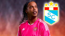 Ronaldinho volverá al Perú para ponerse la camiseta de Cristal en importante partido