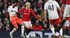 Manchester United remontó 3-1 al West Ham y avanzó a los cuartos de final de la FA Cup