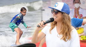 Sofía Mulanovich premiaría a pequeños surfistas en Asia