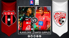 Alajuelense vs. Santos EN VIVO: hora y canal para ver partido por Liga Promerica