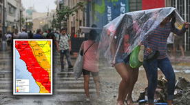 COEN informa lluvias de moderada a extrema intensidad en Lima Metropolitana