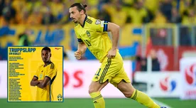 Zlatan Ibrahimović vigente a sus 41 años: es la sorpresa en la convocatoria de Suecia