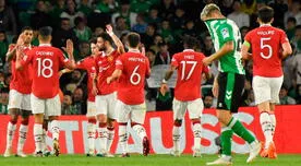 Manchester United ganó 1-0 a Betis y clasificó a los cuartos de final de Europa League