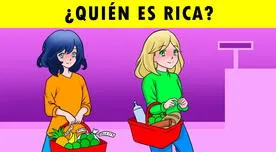 Acertijo visual para verdaderos GENIOS: ¿Quién es rica? Solo el 1% la ubicó