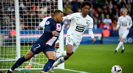 PSG cayó de local 0-2 ante el Rennes por la fecha 28 de la Ligue 1