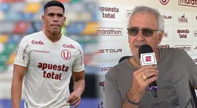 Jorge Fossati reveló por qué todavía no considera a Yuriel Celi en Universitario