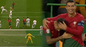 Joao Cancelo marcó el 1-0 de Portugal sobre Liechtenstein tras lanzar potente disparo