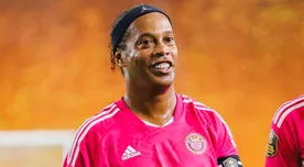 Ronaldinho cobra insólito monto por mostrar su talento y jugar en la Kings League
