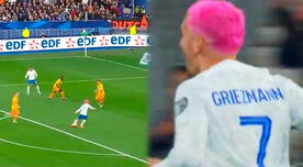 ¡Francia madrugó a Países Bajos! Asistencia de Mbappé y golazo de Griezmann para el 1-0