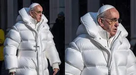 Papa Francisco: conoce la verdad detrás de la foto viral usando un gigante abrigo blanco