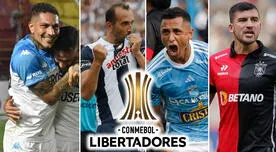 Copa Libertadores y la postal de gala con Paolo Guerrero, Hernán Barcos, Yotún y Cuesta
