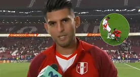 Zambrano se pronunció tras ser expulsado por dura falta contra futbolista de Marruecos