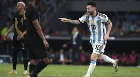 Argentina, con hat-trick de Messi, goleó 7-0 a Curazao por amistoso internacional