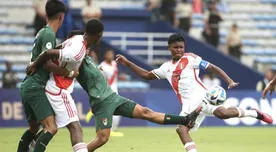 Perú no pudo contra Bolivia en el debut del Sudamericano Sub 17 y cayó por 2-1
