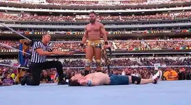 John Cena no pudo ganar el título de Estados Unidos tras perder con Theory en Wrestlemania